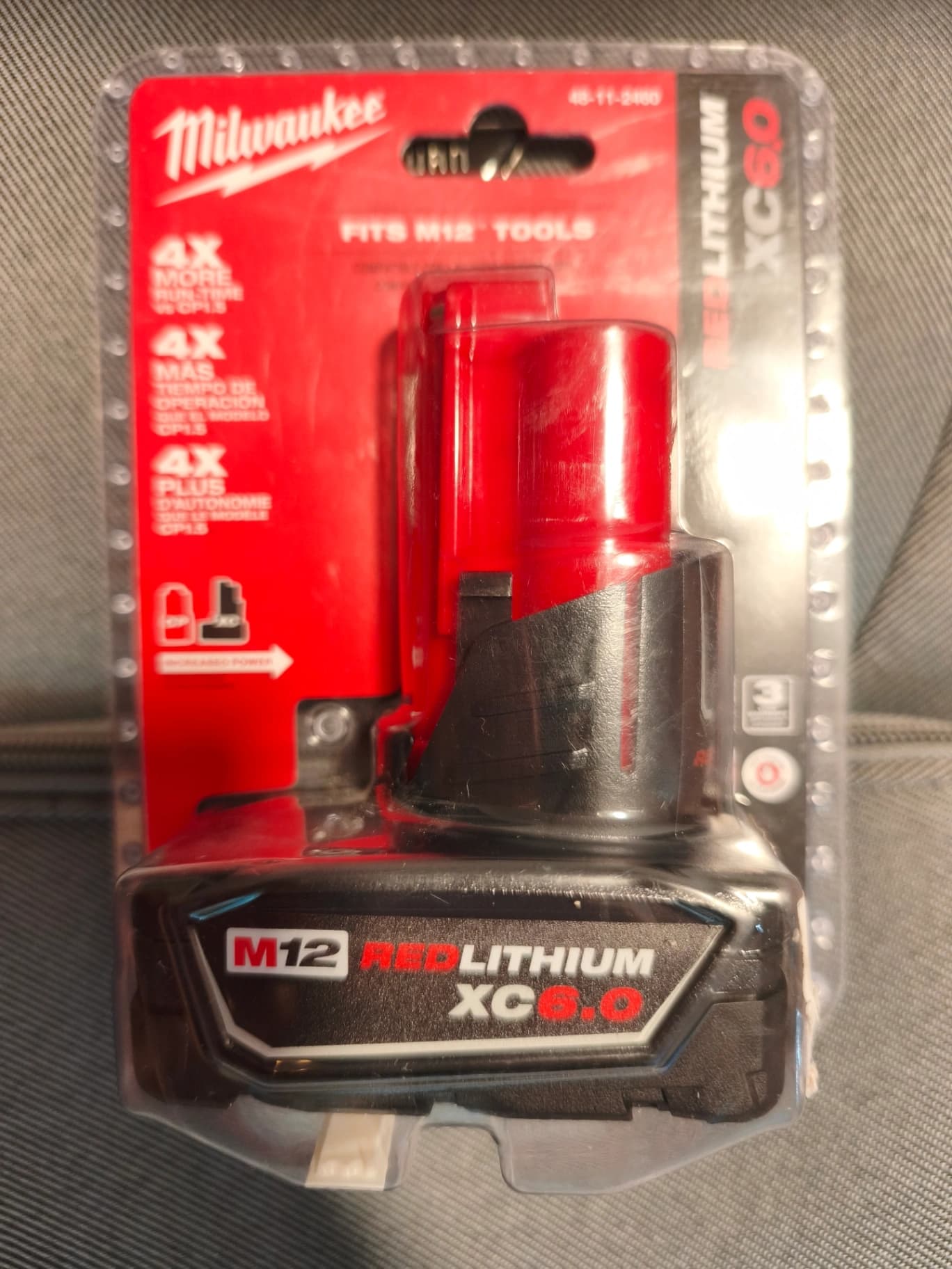 Batería m12 Milwaukee original