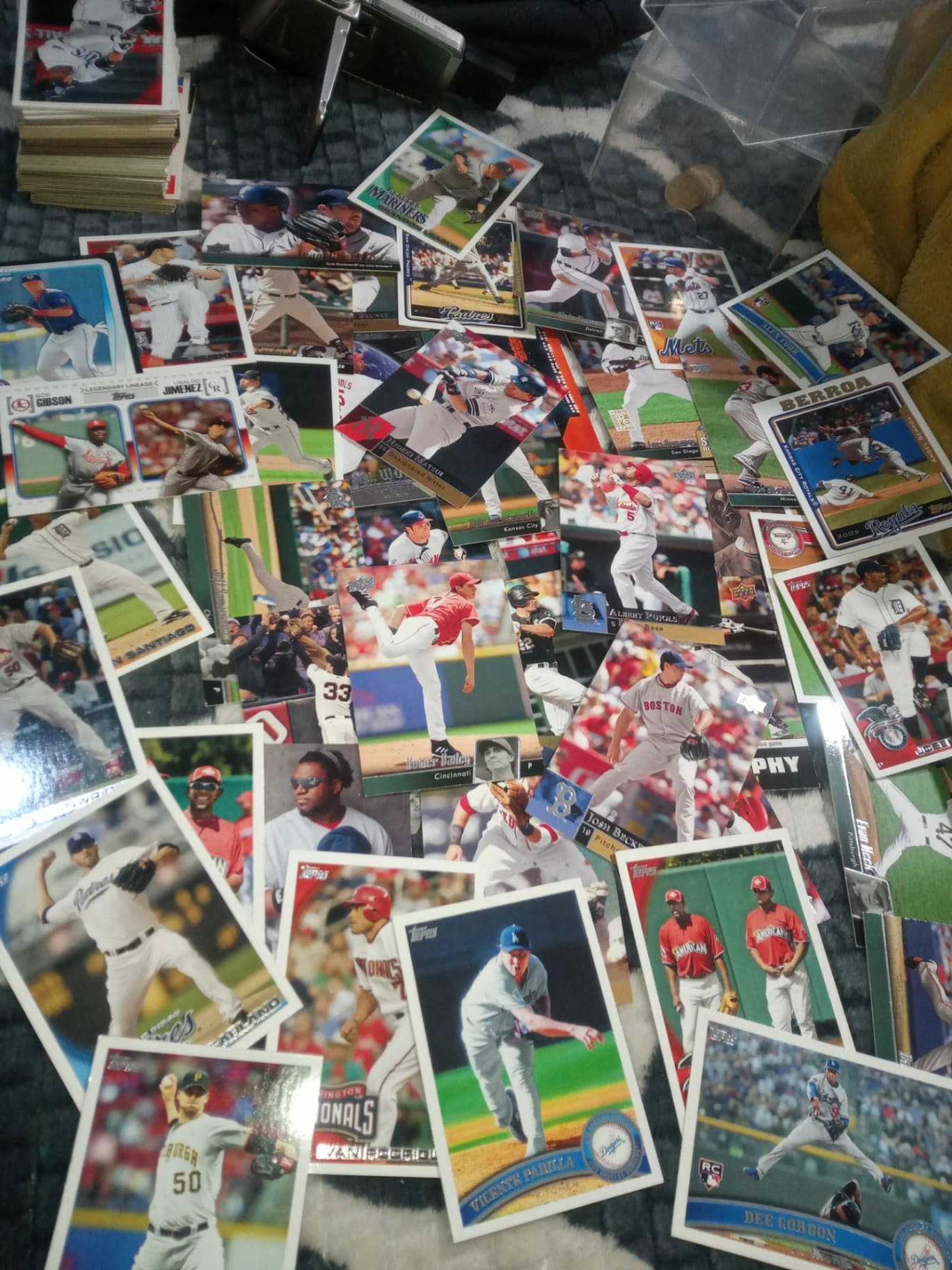 Tarjetas de colección de deportes internacionales